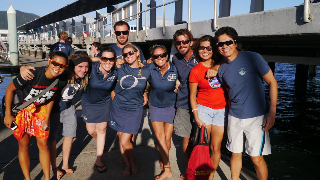  A shot with the Ocean Freedom tour crew