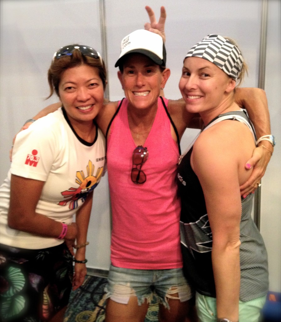 A shot with the PROs Belinda Granger and Amanda Balding who also handles the female specific brans SOAS